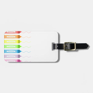 Farbzeit! Gepäckanhänger