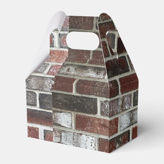 Farbziegelmuster Geschenkschachtel (Rückseite)