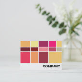 Farbzusammensetzung Visitenkarte (Stehend Vorderseite)
