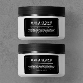 Farbzutaten an weißen Grenzen und Linien Adressaufkleber