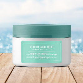 Farbzutaten an weißen Grenzen und Linien Adressaufkleber