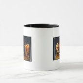 Farce-Schauspieler-Tanzen Tasse (Zentrum)