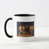 Farce-Schauspieler-Tanzen Tasse (Links)