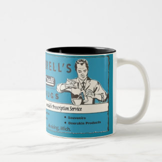 Farell mischt Munising, MI Drogen bei Zweifarbige Tasse