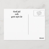Fåret Fjun julkort Postkarte (Rückseite)