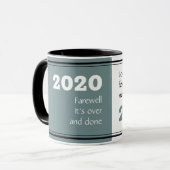 FAREWELL 2020 | Perspektiven 2021 | Neujahr Tasse (Vorderseite Links)