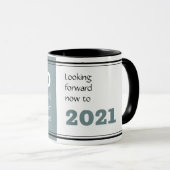 FAREWELL 2020 | Perspektiven 2021 | Neujahr Tasse (VorderseiteRechts)