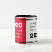 FAREWELL 2020: Perspektiven | Neujahr 2021 Rot Tasse (Zentrum)