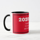 FAREWELL 2020: Perspektiven | Neujahr 2021 Rot Tasse (Links)