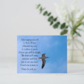 Farewell #2_ postkarte (Stehend Vorderseite)