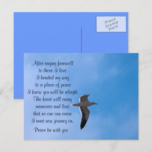 Farewell #2_ postkarte (Vorne/Hinten)