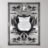 Farewell Address of General Robert E. Lee Poster (Vorne)