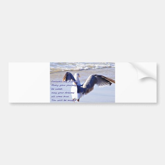 Farewell_ Autoaufkleber (Vorne)