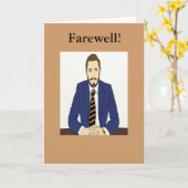 Farewell Card Karte (Gelbe Blume)