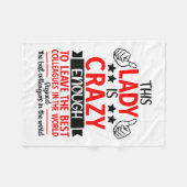 Farewell Coworker Leaving Job, Coworker Going Away Fleecedecke (Vorderseite (Horizontal))