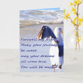 Farewell_ Karte (Gelbe Blume)