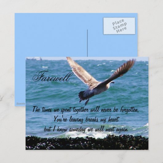 Farewell_ Postkarte (Vorne/Hinten)