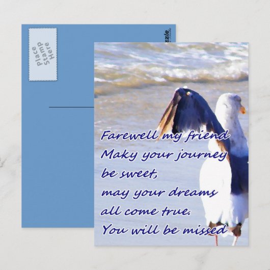 Farewell_ Postkarte (Vorne/Hinten)
