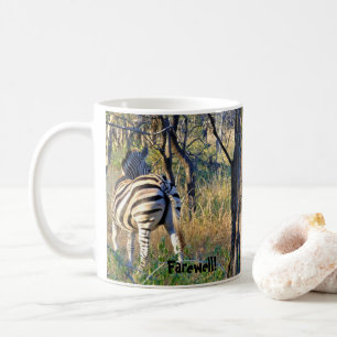 Farewell Südafrika Zebra-Tasse Kaffeetasse