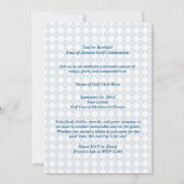 Farewell to the Fairways A Toast to the Season Einladung (Rückseite)