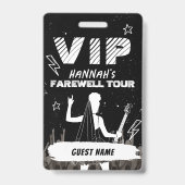 Farewell Tour Punk Rock VIP Pass Ausweis (Vorderseite)