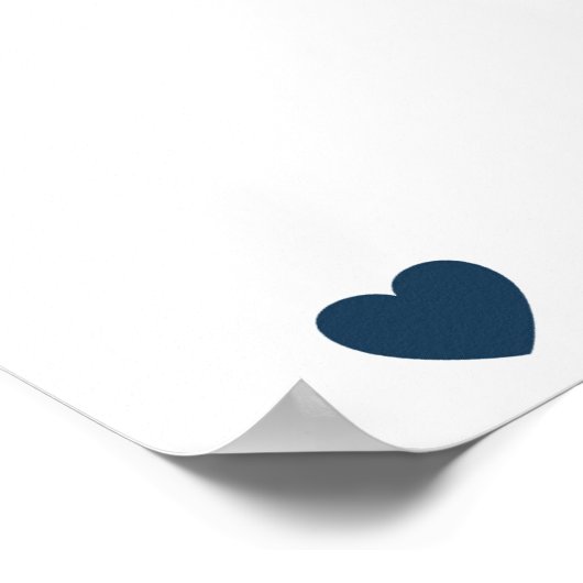 Farewell Verlassend Party Guest Book Poster (Ecke)