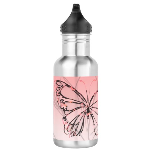 Farfalla Edelstahlflasche (Rechts)