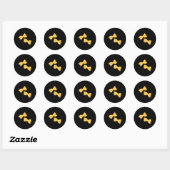 Farfalle Pasta Sticker (Blatt)