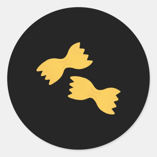 Farfalle Pasta Sticker (Vorderseite)