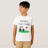 Farfar's Future Caddy Swedish Grandchild T-Shirt (Vorne ganz)