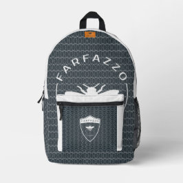 FARFAZZO BEDRUCKTER RUCKSACK
