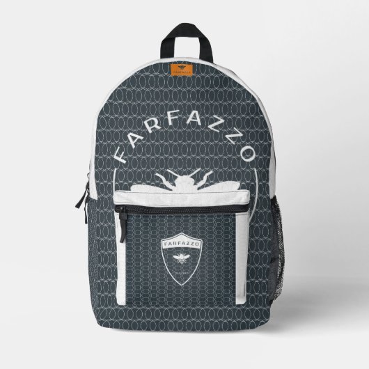 FARFAZZO BEDRUCKTER RUCKSACK (Vorderseite)