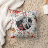 Färglös julfoto-dekorativ fyllning kudde kissen (Decke)