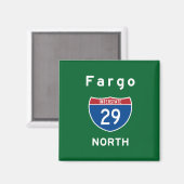 Fargo 29 magnet (Vorderseite/Rückseite)
