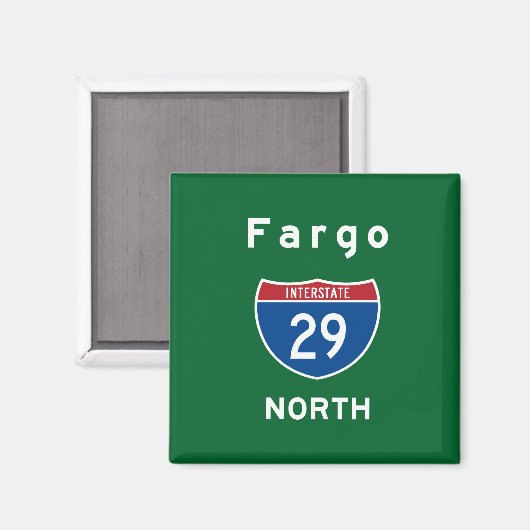 Fargo 29 magnet (Vorderseite/Rückseite)