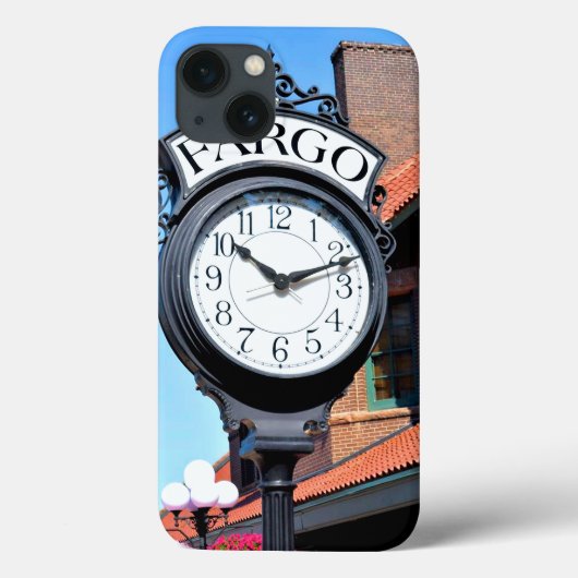 Fargo Clock Case-Mate iPhone Hülle (Rückseite)