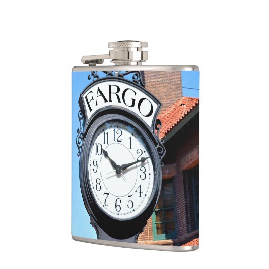 Fargo Clock Flachmann (Links)