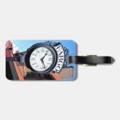 Fargo Clock Gepäckanhänger (Rückseite horizontal)