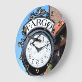 Fargo Clock Große Wanduhr (Winkel)
