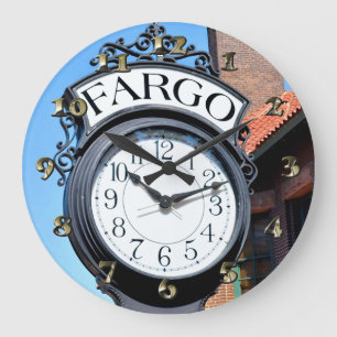 Fargo Clock Große Wanduhr
