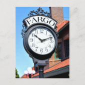 Fargo Clock Postkarte (Vorderseite)