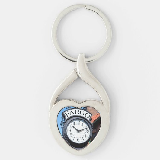 Fargo Clock Schlüsselanhänger (Vorderseite)