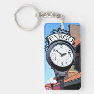 Fargo Clock Schlüsselanhänger