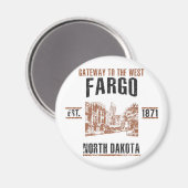 Fargo Magnet (Vorderseite/Rückseite)