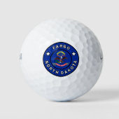 Fargo North Dakota Golfball (Vorderseite)
