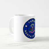 Fargo North Dakota Kaffeetasse (Vorderseite Links)