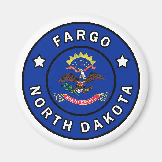 Fargo North Dakota Magnet (Vorne)