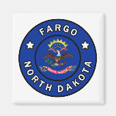 Fargo North Dakota Magnet (Vorne)