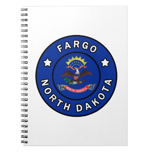 Fargo North Dakota Notizblock (Vorderseite)