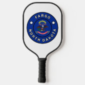 Fargo North Dakota Pickleball Schläger (Rückseite)